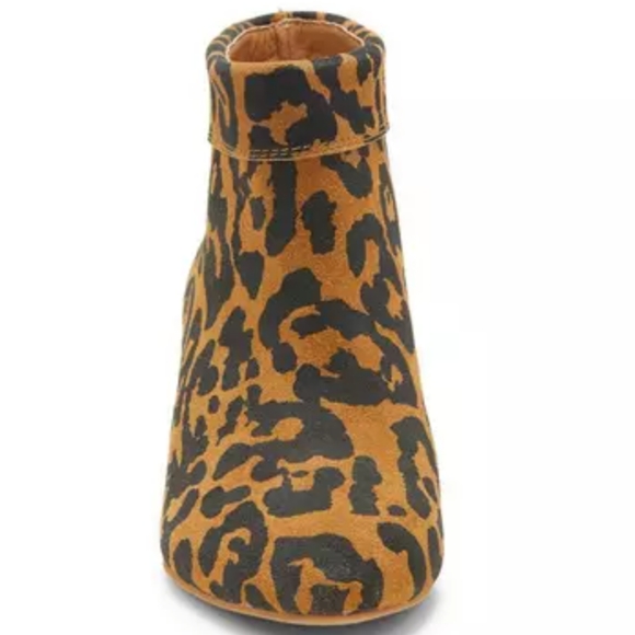 Lucky Brand LK- Zaprika Leopard Print Booties NIB Size 8 Ankle Boots - Picture 5 of 13